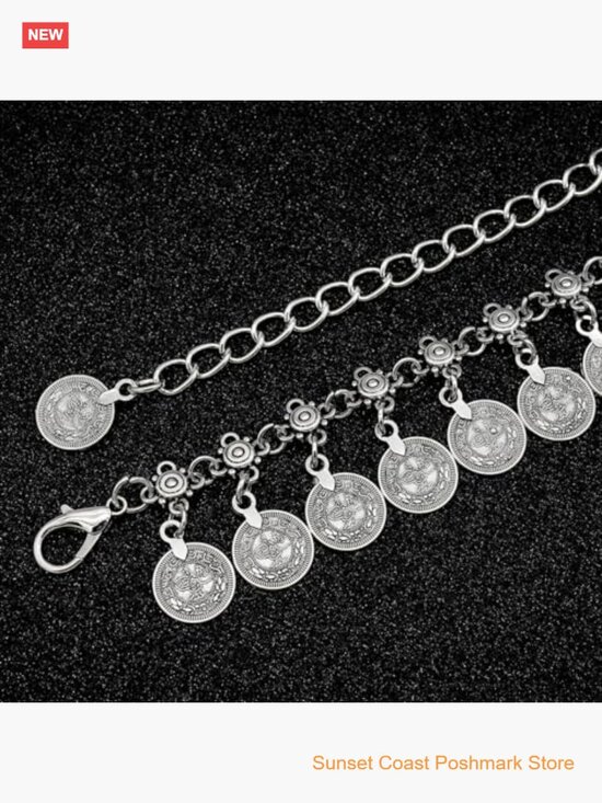 Western Chain Belt Metal Waist Chain for Dresses Cowgirl main image 5